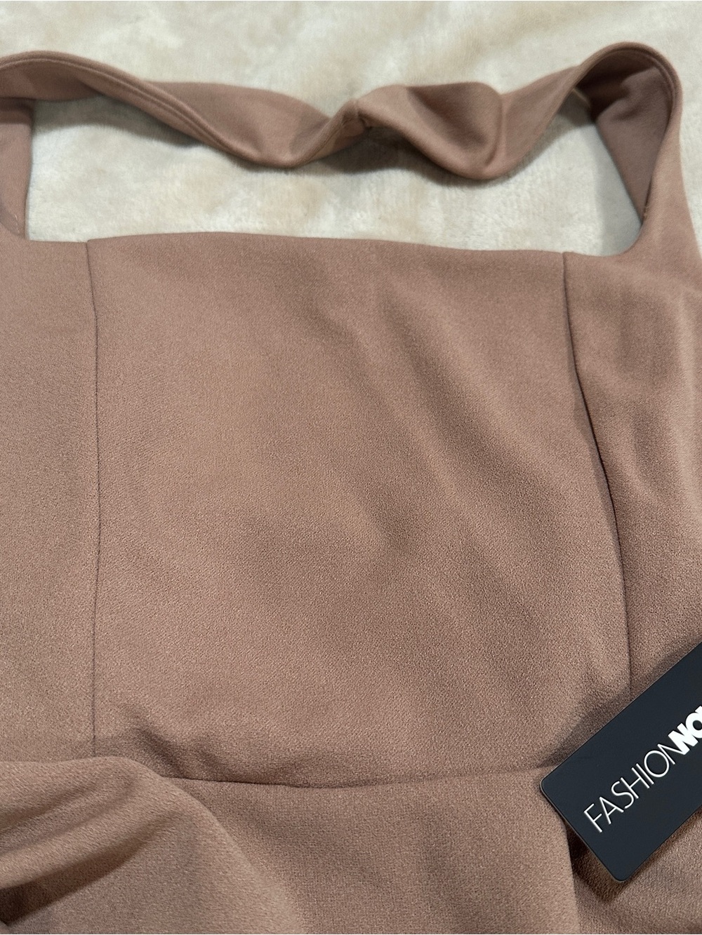 Fashion Nova Alena Halter Dress Small - Picture 3 of 10